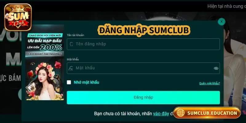 Đăng Nhập Sumclub – Bước Đầu Để Nhận Thưởng Mỗi Ngày Hướng dẫn đăng nhập bằng app Sumclub
