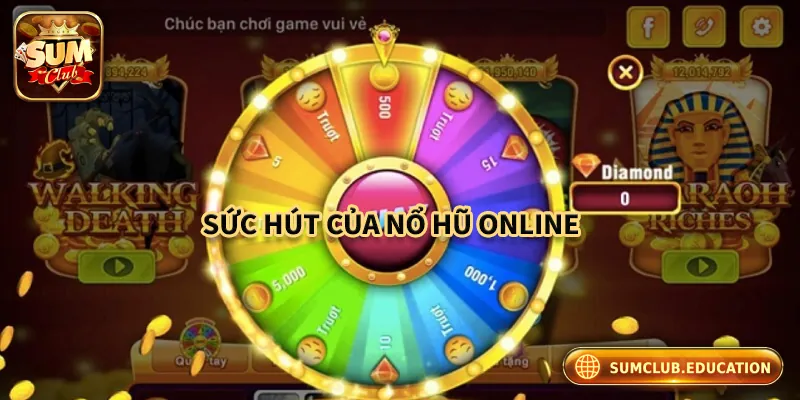 Nổ Hũ Online Sumclub – Săn Thưởng Lớn, Chơi Là Trúng! Sức hấp dẫn của nổ hũ online tại Sumclub
